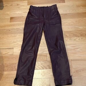 Kut from the Kloth Burgundy Straight Leg Pants